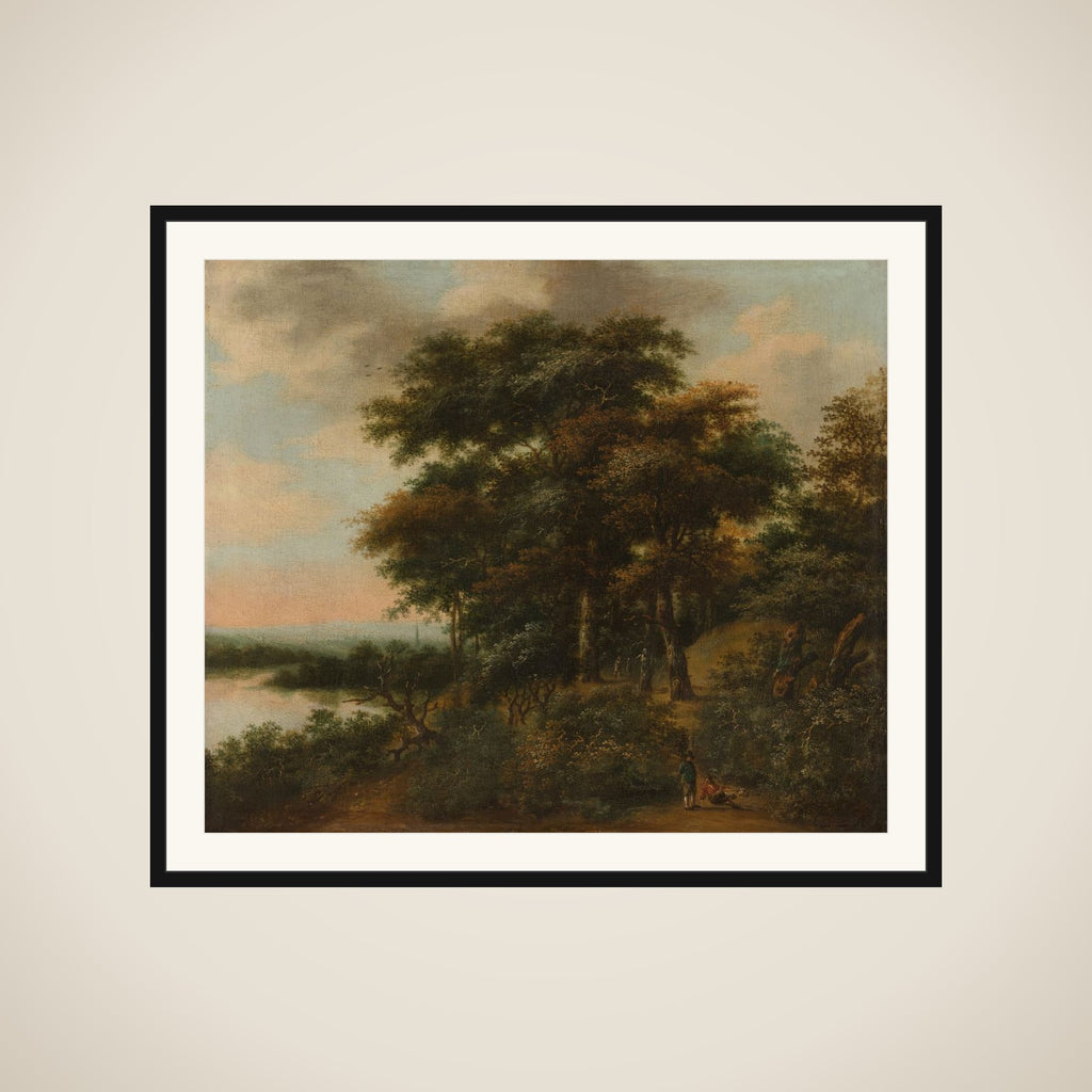 Wooded Landscape framed