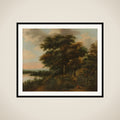 Wooded Landscape framed