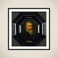 Portrait of Lubbert Gerritsz (1535-1612) framed