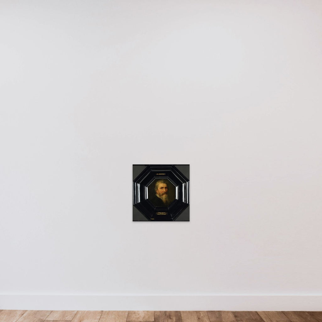Portrait of Lubbert Gerritsz (1535-1612) unframed — shown to scale