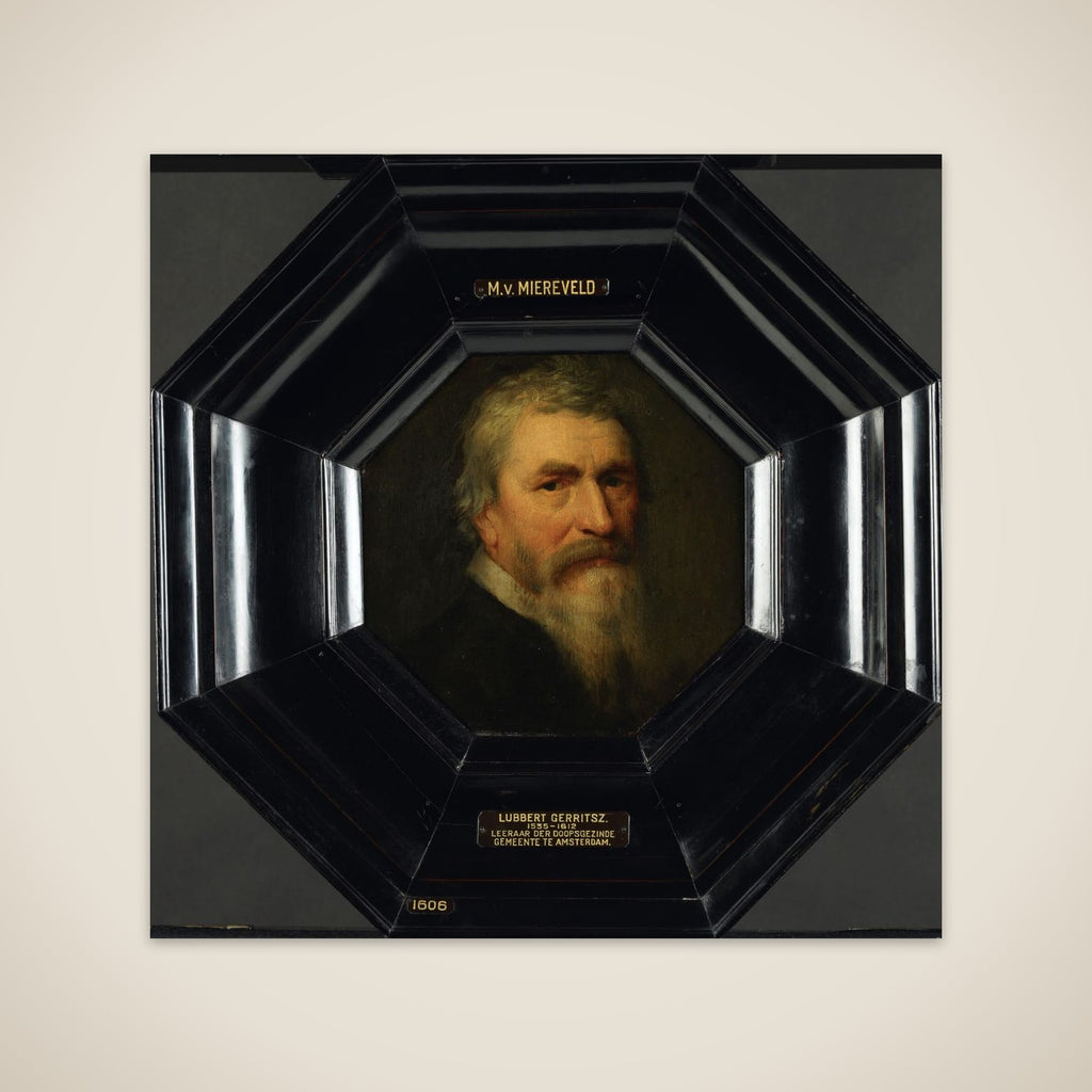 Portrait of Lubbert Gerritsz (1535-1612) unframed print