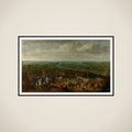 Prince Frederik Hendrik at the Siege of 's-Hertogenbosch, 1629 framed