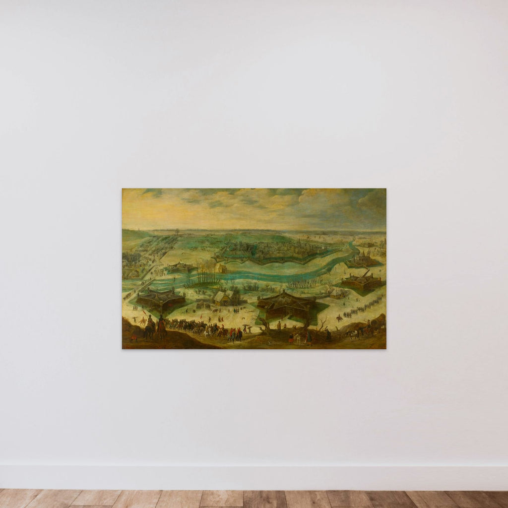 The Siege of Jülich, 1621-22 unframed — shown to scale