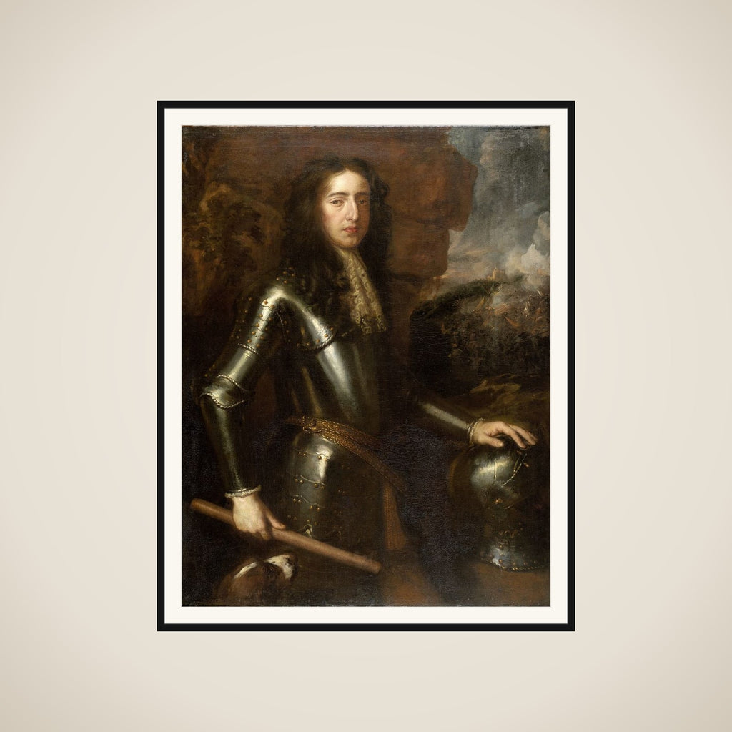 Portrait of William III (1650-1702), Prince of Orange framed