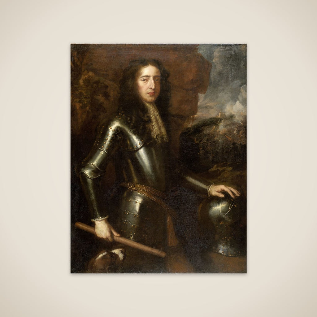 Portrait of William III (1650-1702), Prince of Orange unframed print