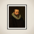 Portrait of Pieter Dircksz Hasselaer (1554-1616) framed