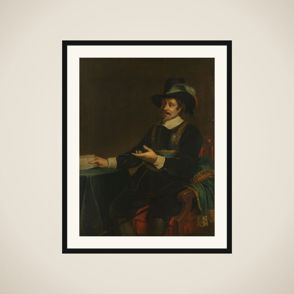 Portrait of Jan van de Poll, Burgomaster of Amsterdam framed