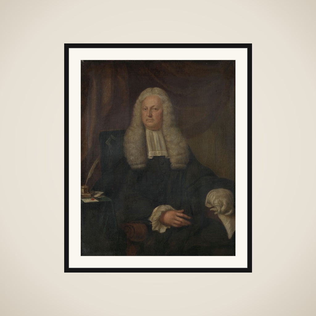 Portrait of Harmen Hendrik van de Poll, Burgomaster of Amsterdam framed