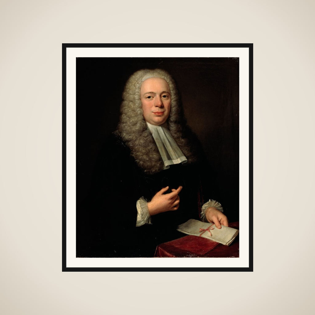 Willem Sautijn (1703-43), Alderman of Amsterdam framed