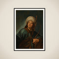 An Oriental framed