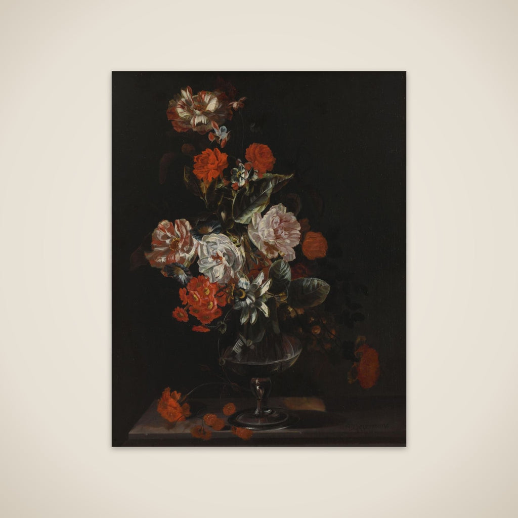 Still Life with Flowers unframed print