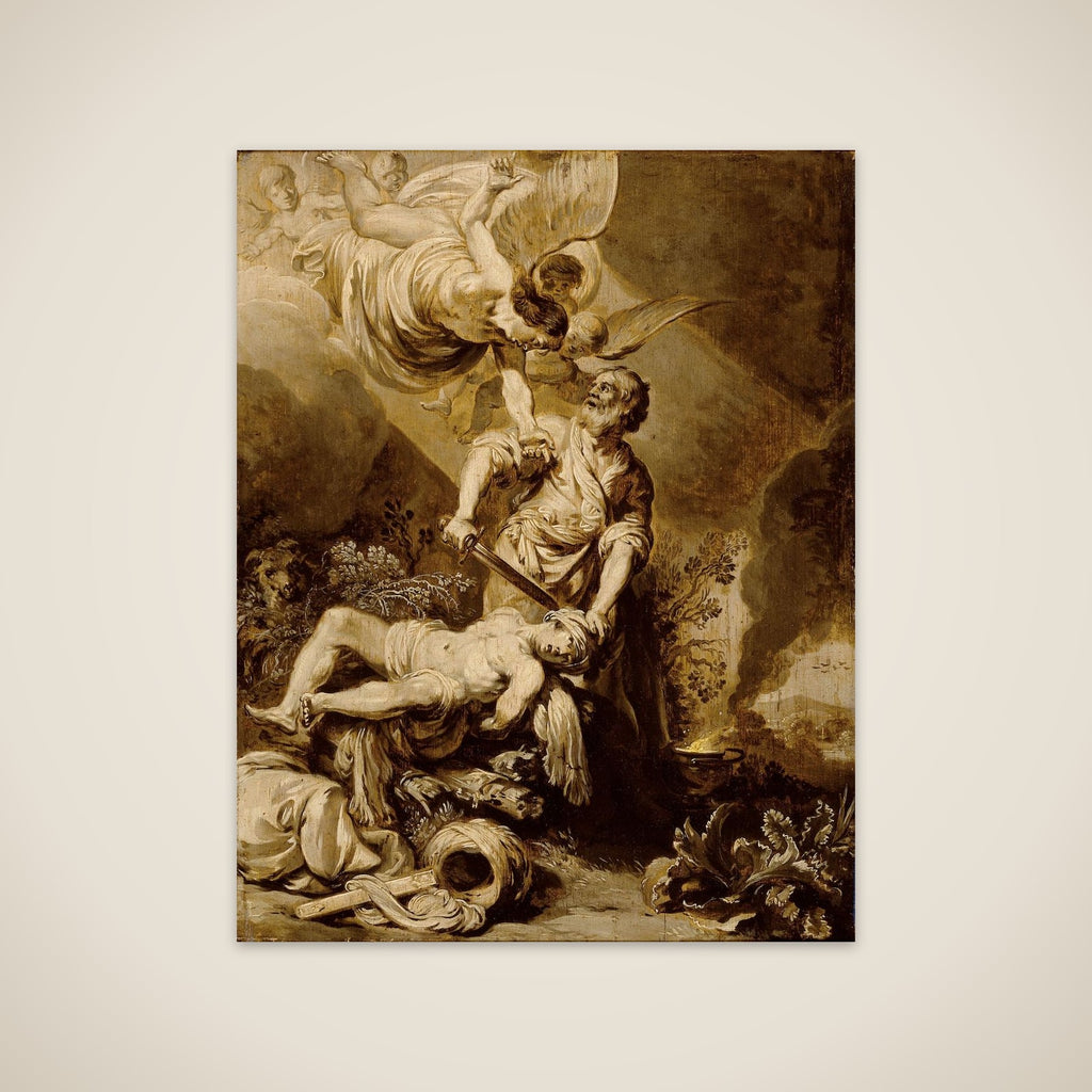 The Sacrifice of Abraham unframed print