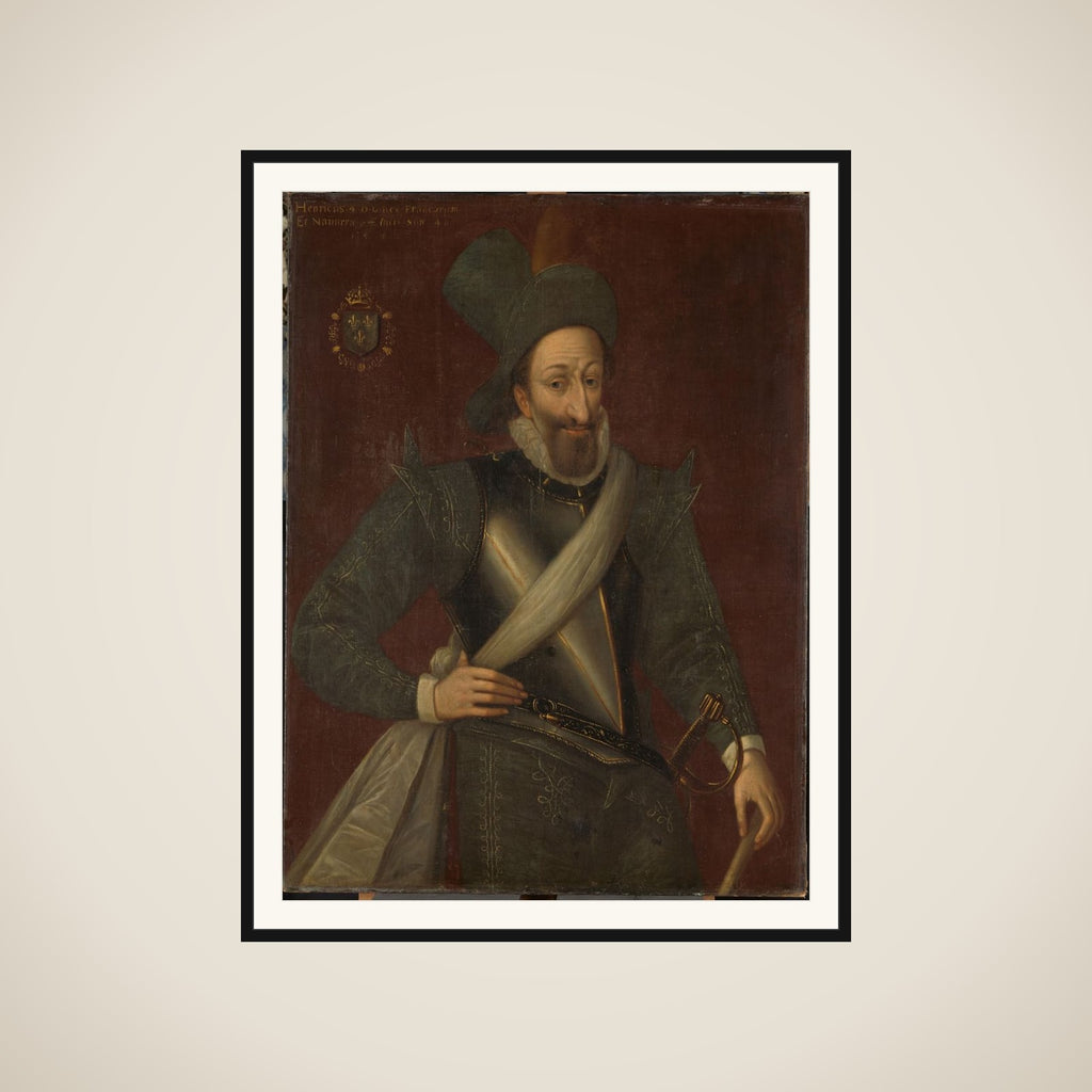 Henri IV (1553-1610), King of France framed