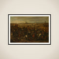 The Skirmish Between Cuirassiers, 5 February 1600, on the Vughterheide framed