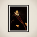 Portrait of Cornelis Pietersz Hooft (1546-1626) framed