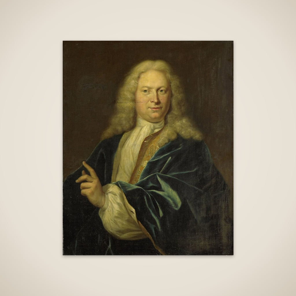 Portrait of Jan Hendrik van Heemskerck, Count of the Holy Roman Empire, Lord of Achttienhoven, Den Bosch and Eyndschoten, Captain of the Citizenry of Amsterdam (Johan Hendrik Graaf Van Heemskerk) unframed print