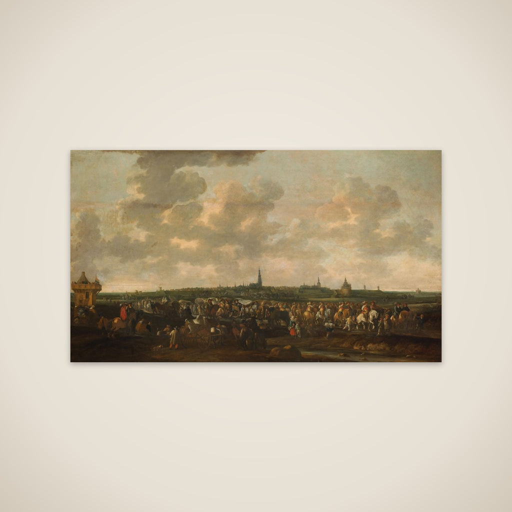 Departure of Spanish Occupation Troops from Breda, October 10, 1637 unframed print