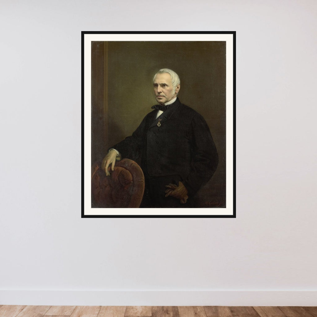 Cornelis Outshoorn (1810-75). Engineer and Architect framed — shown to scale