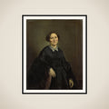 Johanna Christina Beelenkamp (1820-90). Wife of Cornelis Outshoorn framed