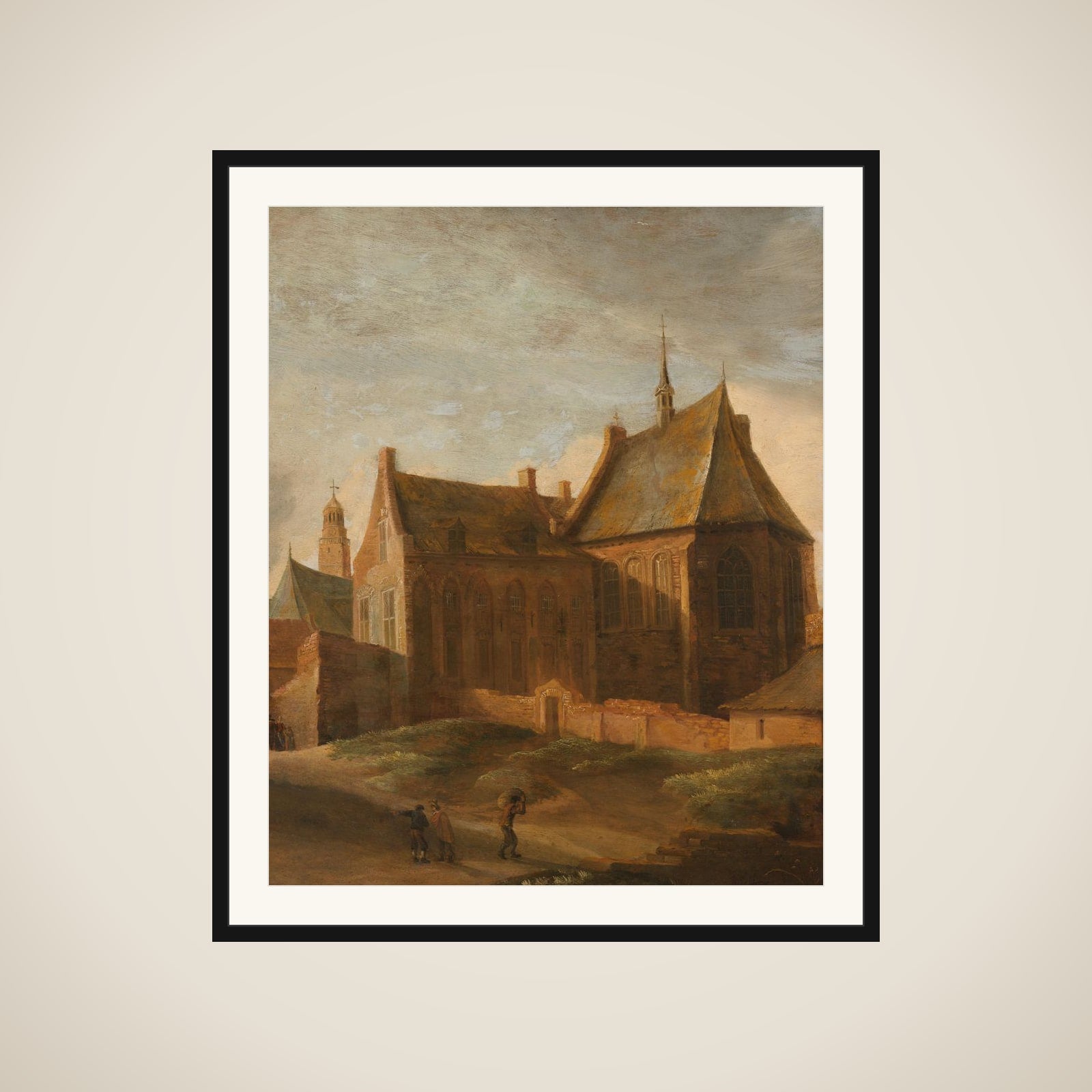 Convent of Saint Agnes in Utrecht framed