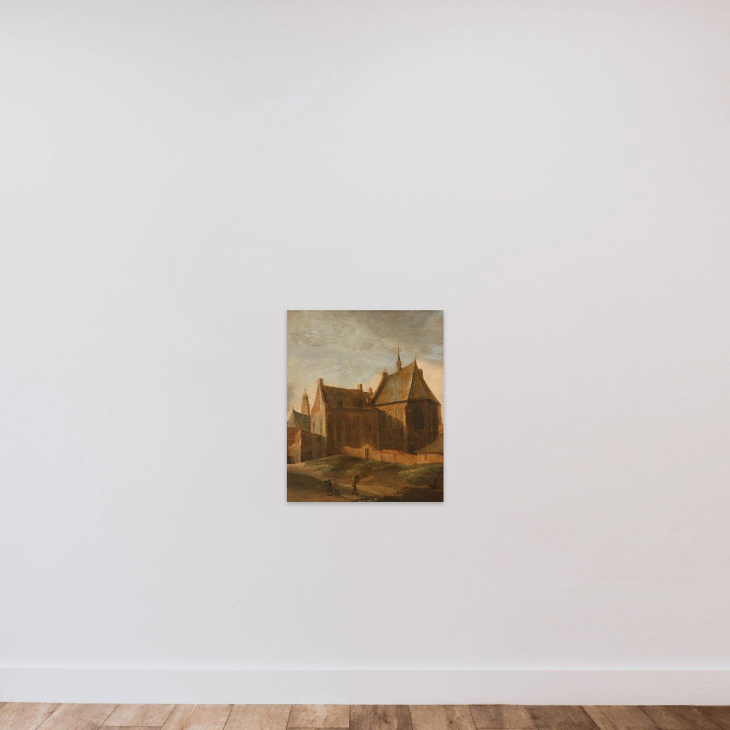 Convent of Saint Agnes in Utrecht unframed — shown to scale