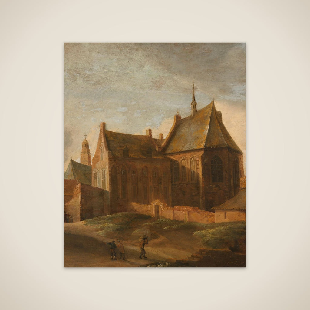 Convent of Saint Agnes in Utrecht unframed print