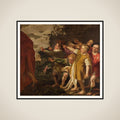 Elisha Mocked by the Little Children framed