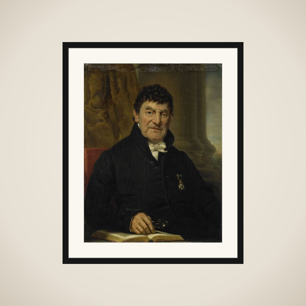Dr Cornelis Hendrik à Roy (1751-1833), Physician and Biographer framed