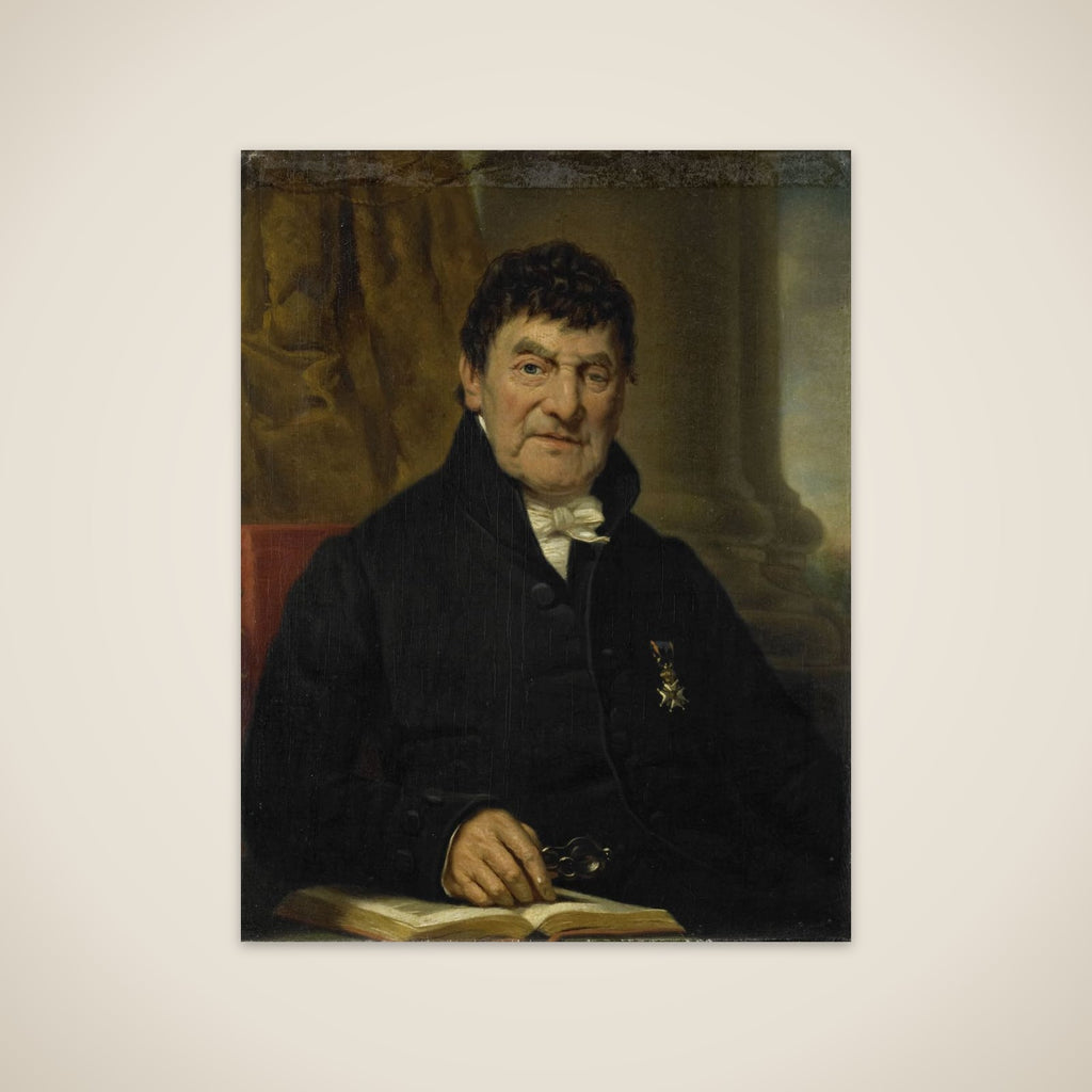 Dr Cornelis Hendrik à Roy (1751-1833), Physician and Biographer unframed print