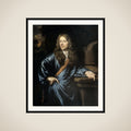 Portrait of Willem Pottey, Lawyer and Accountant-General of Flushing framed