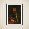 The Evangelist Saint Luke framed