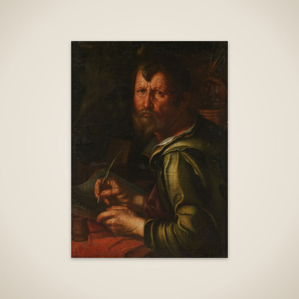 The Evangelist Saint Luke unframed print