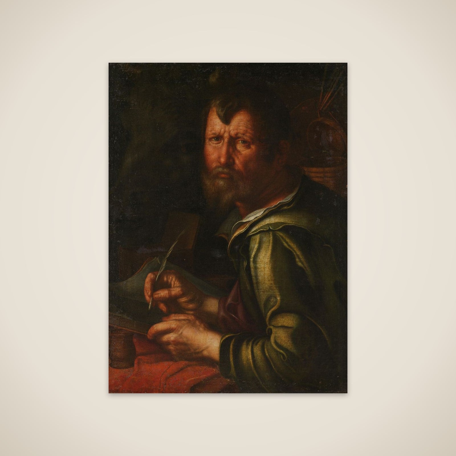 The Evangelist Saint Luke unframed print