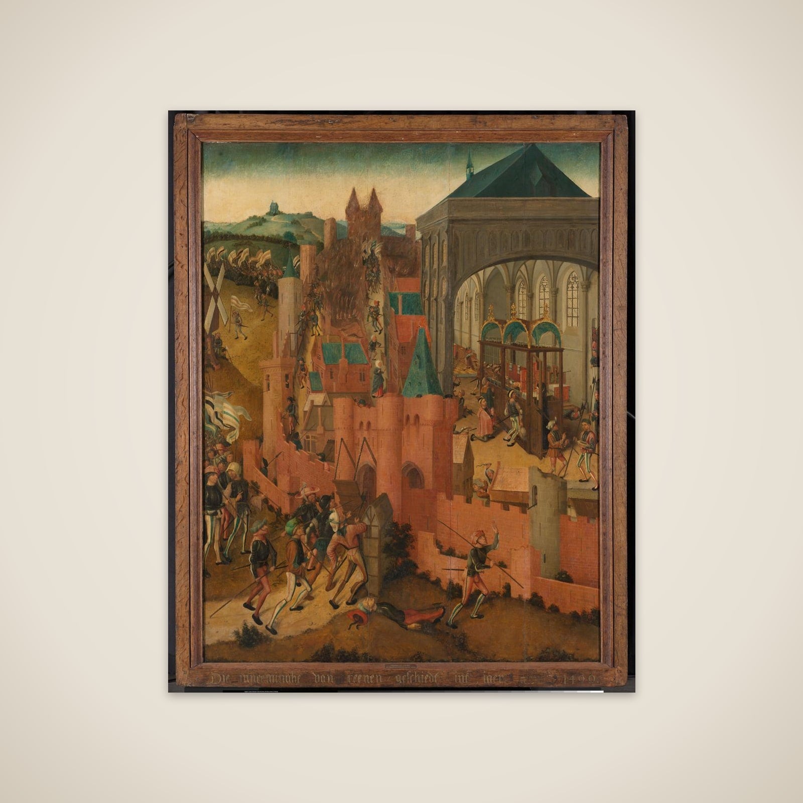 The Siege of Rhenen unframed print