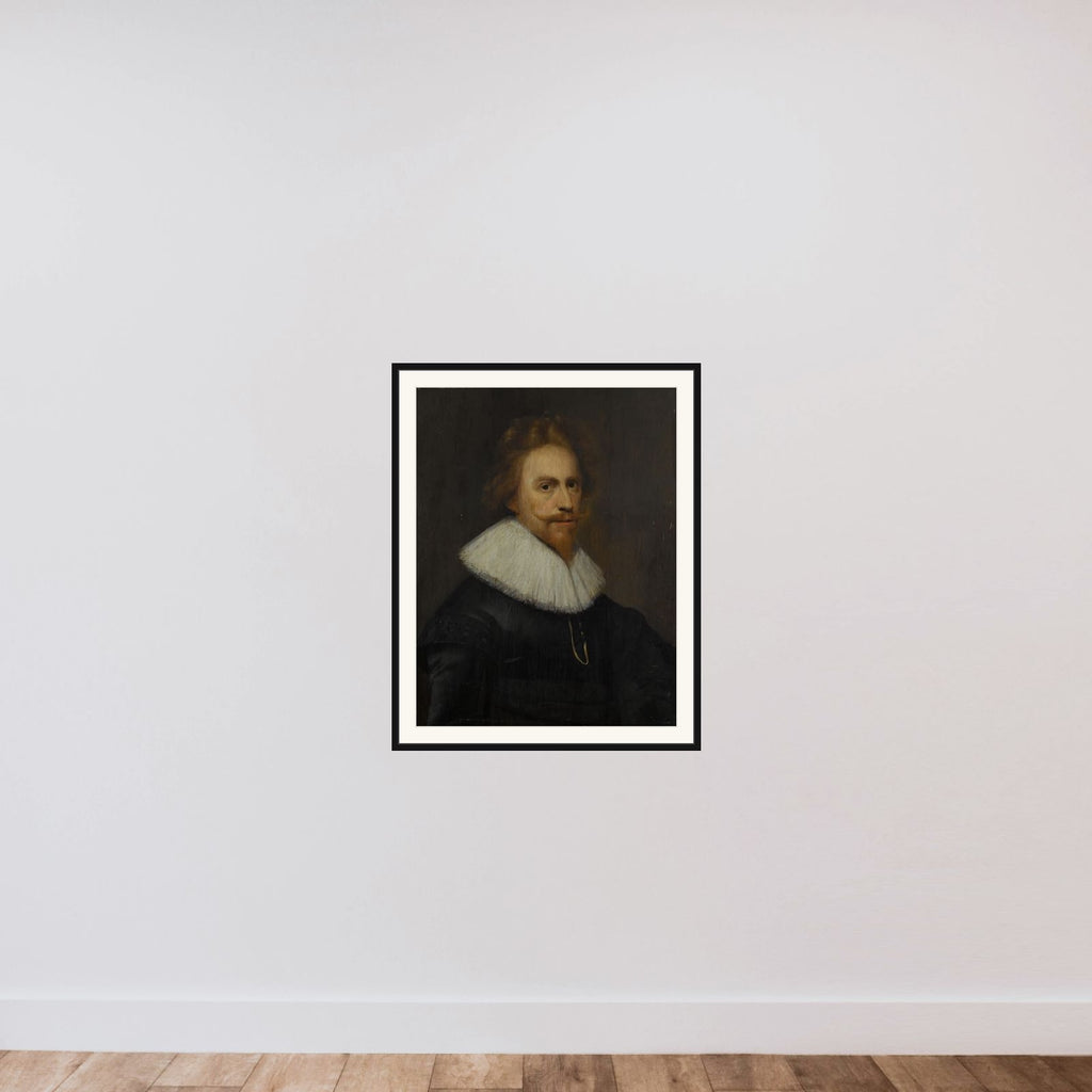 Self-Portrait framed — shown to scale
