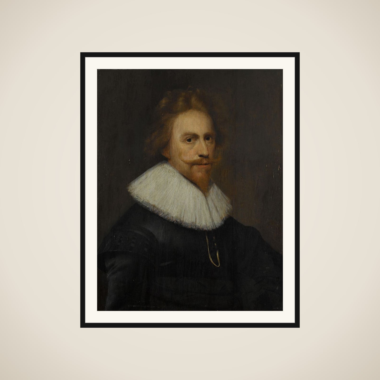 Self-Portrait framed