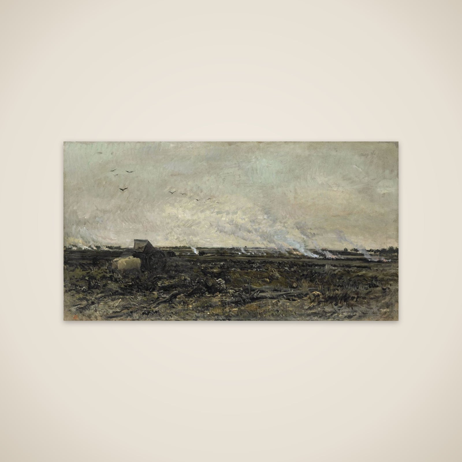October unframed print