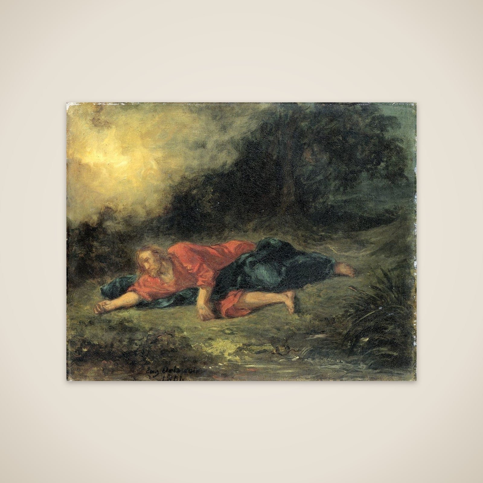The Agony in the Garden unframed print