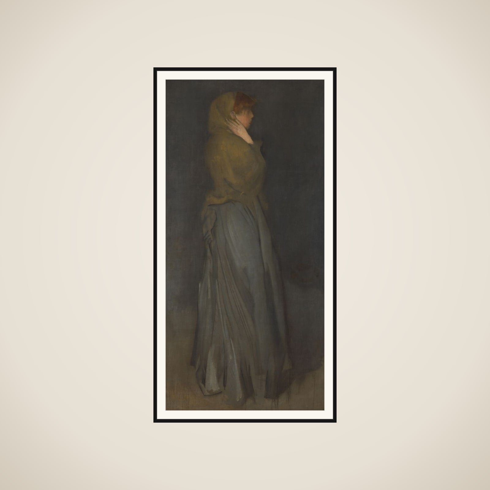 ‘Arrangement in Yellow and Gray’: Effie Deans framed