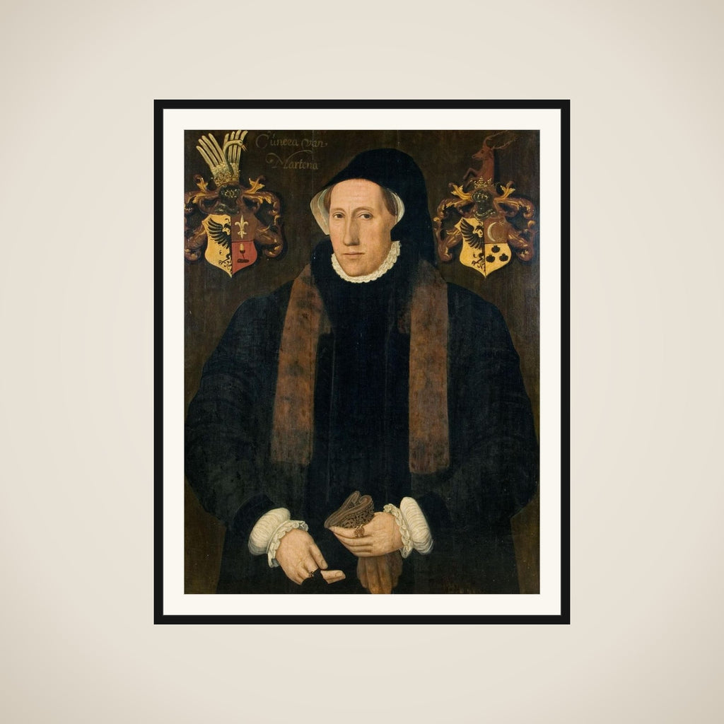 Cunera van Martena, Wife of Rudolph van Buynou framed