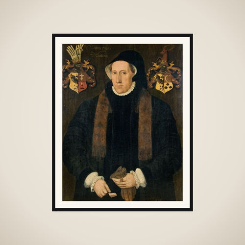 Cunera van Martena, Wife of Rudolph van Buynou framed