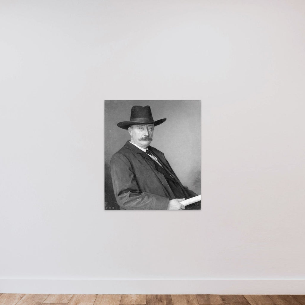 Johannes Martinus Messchaert (1857-1922). Zanger en zangpedagoog unframed — shown to scale