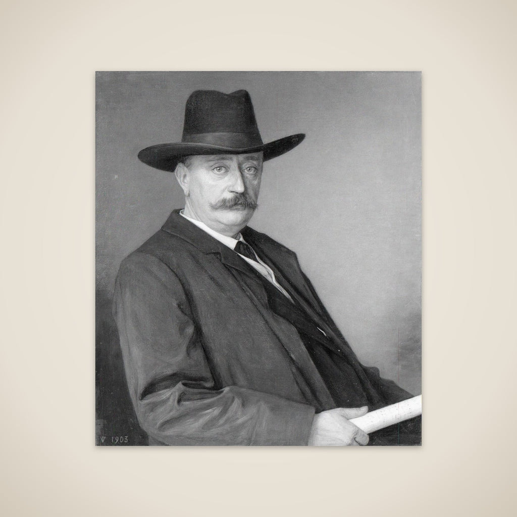 Johannes Martinus Messchaert (1857-1922). Zanger en zangpedagoog unframed print
