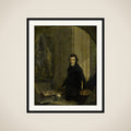 Self Portrait framed