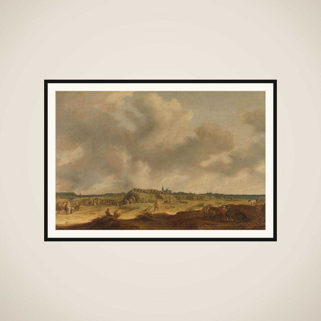 Frederik Hendrik’s Siege of ’s-Hertogenbosch, 1629 framed
