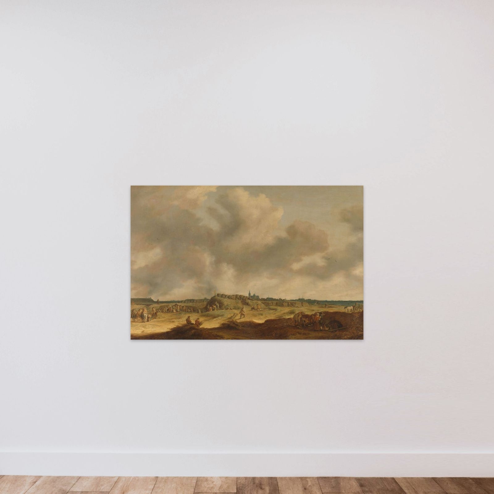 Frederik Hendrik’s Siege of ’s-Hertogenbosch, 1629 unframed — shown to scale