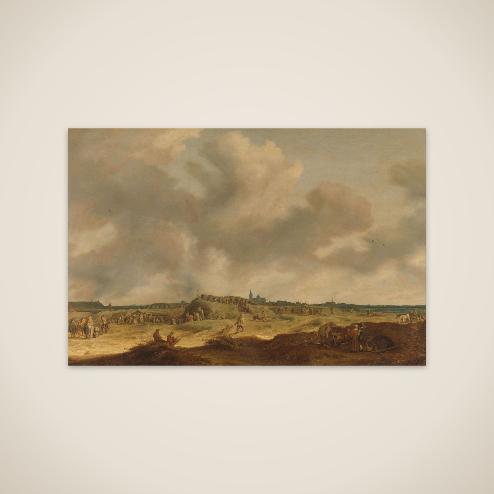 Frederik Hendrik’s Siege of ’s-Hertogenbosch, 1629 unframed print