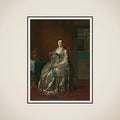 Portrait of Magtilda Muilman framed