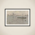 Zwijndrecht in the Winter framed