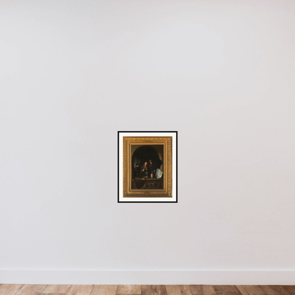 The Doctor framed — shown to scale